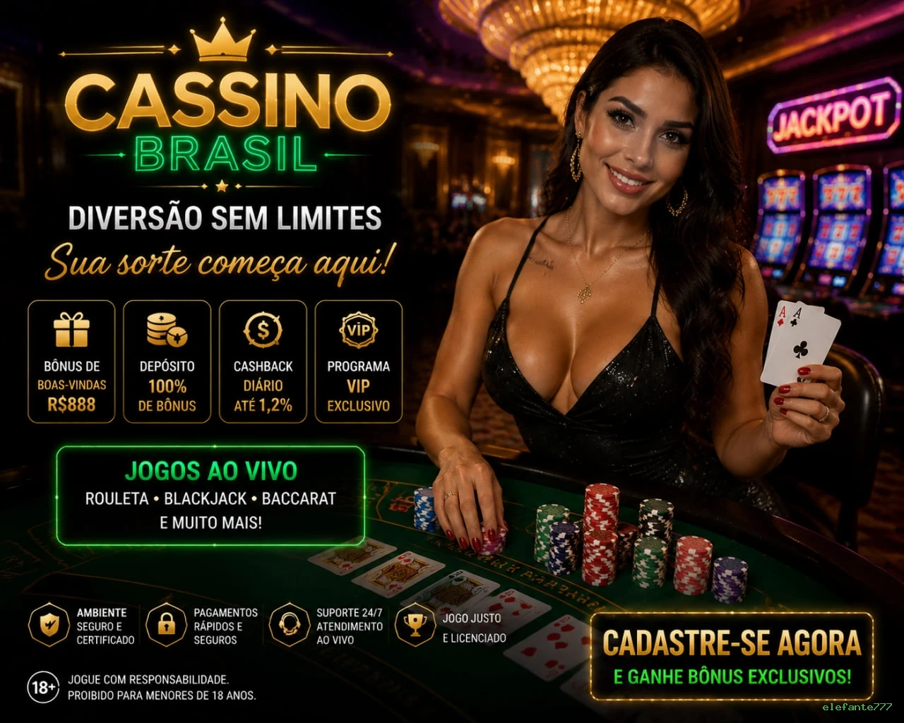 Cassino ao vivo com dealers reais da Evolution Gaming